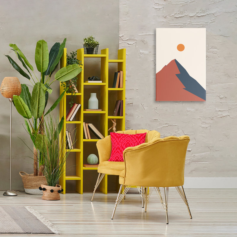 Art mural neutre sur toile Boho Peak par Omar Escalante, H 30 po x l 20 po