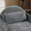 Canapé confortable à assise profonde, fauteuil d'appoint rembourré large avec un coussin-983554345