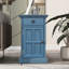 Table d'appoint Classic Vintage Livingroom avec ports USB et un tiroir multifonctionnel avec porte-gobelets-94329773
