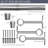Cabhan Metal Adjustable Single Curtain Rod-1735989438-1735989432