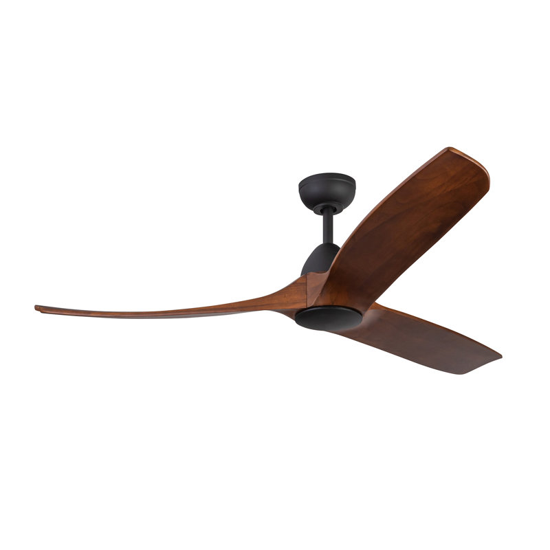 Baylor Smart Downrod Ceiling Fan, Dark Walnut