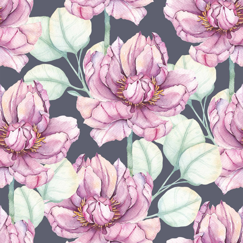 Peel & Stick Wall Mural, 8.34' W x 8.34' L