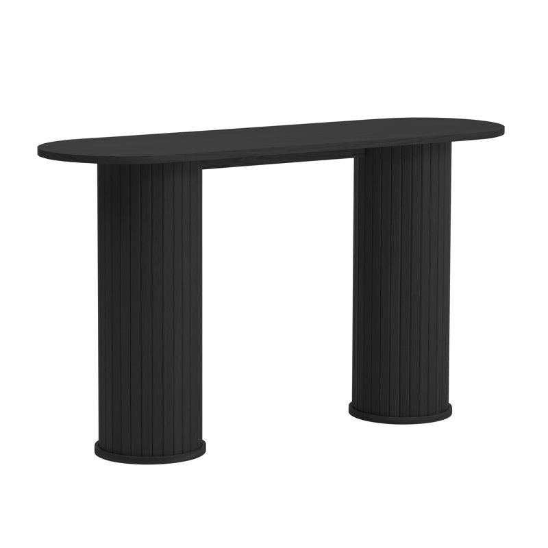 130cm Console Table, Black
