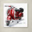 Armand «Red Scooter», reproduction sur toile-21646523