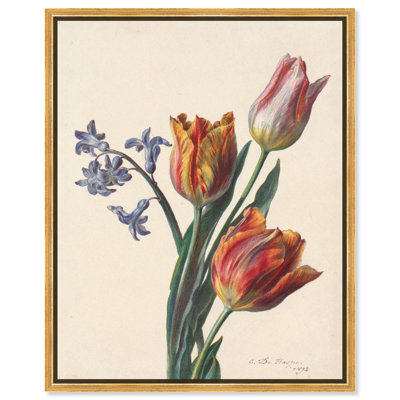 Tulipes, toile 1892 par Art Remedy