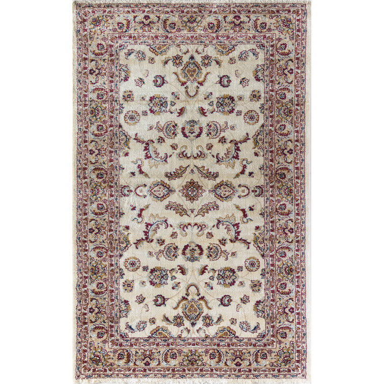 Ady Oriental Beige Area Rug