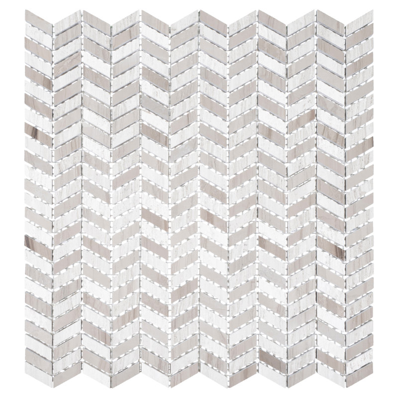 Rhythm 1" x 1" Natural Stone Mosaic Wall & Floor Tile, Disco