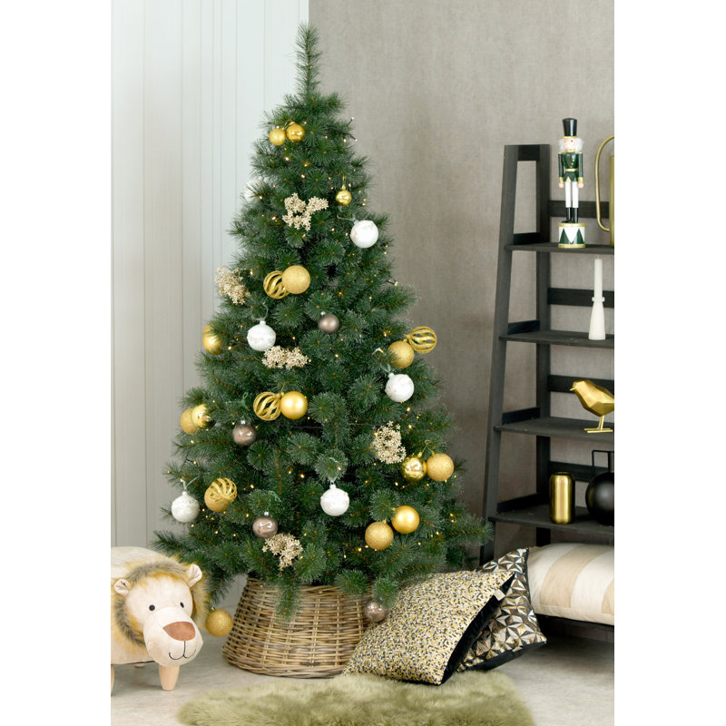 Cleveland Artificial Pine Christmas Tree, 5ft H