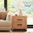 Modern Rustic Brown End Table-391312627