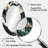 Exploring Abstracted Lines III - Green Modern Oval Wall Mirror-1973877648