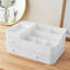 Small White Makeup Desktop Organizer