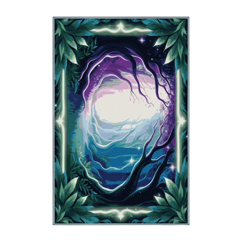Mystic Vines Rug, Rectangle 3' x 5'