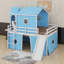 Lit mezzanine double avec tour-733530623
