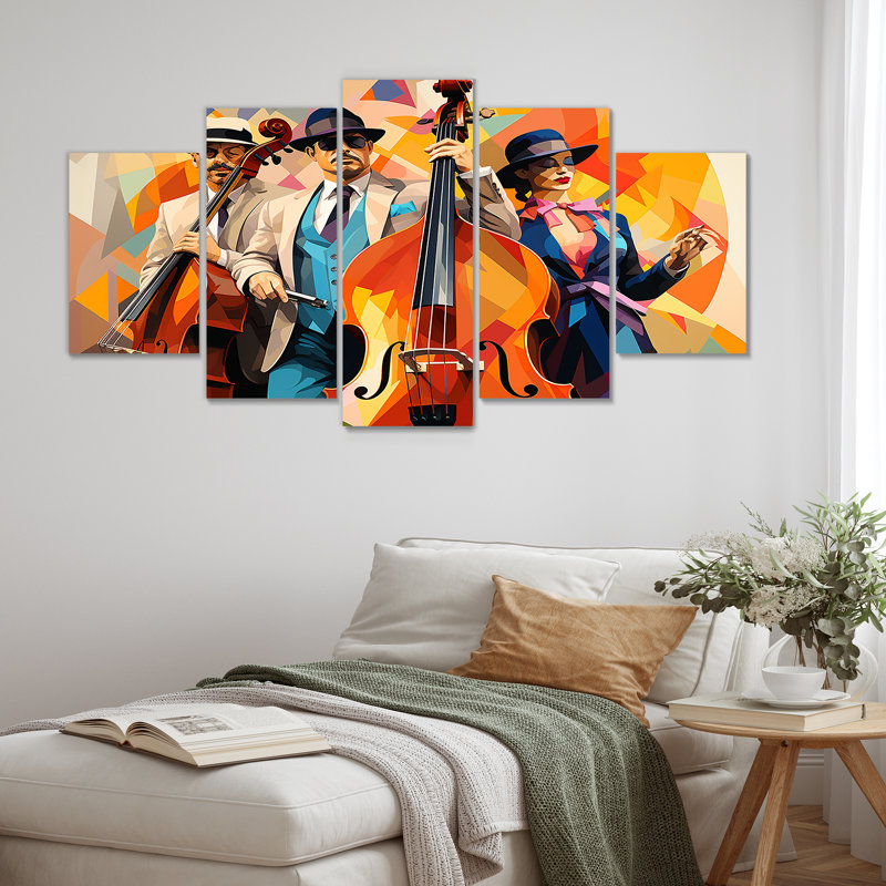 Lamorteau - Ensemble d'art mural 5 pièces