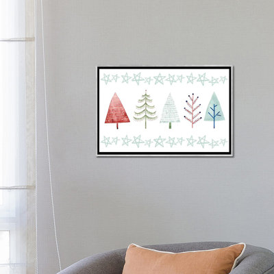 " Christmas Tree Whimsy Collection C " by Grace Popp