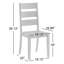 Heymann Solid Wood Ladder Back Side Chair-986306825