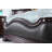 Rippy Upholstered Faux Leather Wingback Bed-27654861
