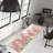 Chic Multicolored Floral Printed Rug Made of Soft Non Woven Material Perfect for Accentuating Any Room Decor-114328576