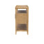 Console Toast Almond avec 2 compartiments de porte et de nombreuses portes de rangement
