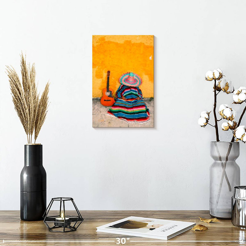 Abarca Mexican Siesta, 12" H x 8" W