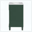 Meuble-lavabo intégré en céramique pour salle de bain 2 portes avec rangement pour salle de bain-121100900