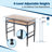 48" Heavy-Duty Adjustable Workbench for Garage, Rubber Wood Shop Table W/Rubber Pads, Hardwood Workstation Weight Capacity over 2000 Lbs