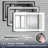 Adorna Frameless LED Lighted Bathroom / Vanity Mirror with Brightness Adjustable, Memory Function, Anti-fog-1019356080