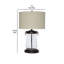 Lampe de table en bronze 25,25 po Risteau