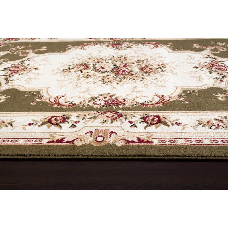 Blocher Oriental Indoor Rug, Rectangle 4' x 5'
