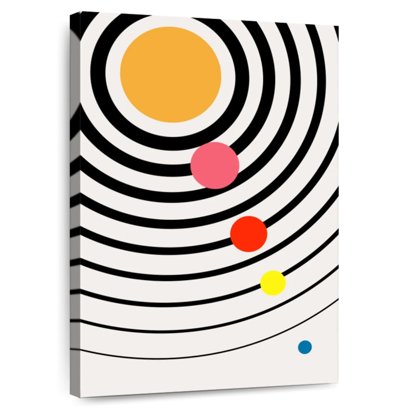 Oberle Playful Universe, 45" H x 30" W