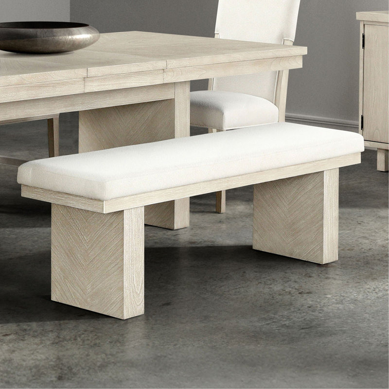 Modern Farmhouse Design 1pc Bench Plinth Base English Dovetail