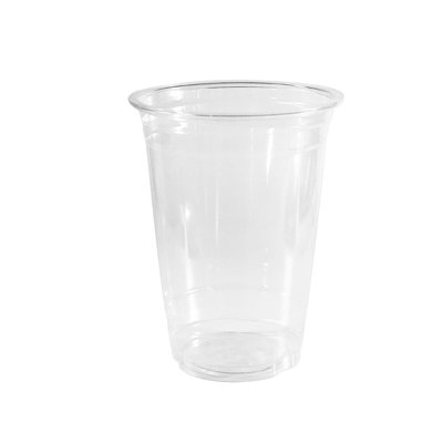 Ecoquality 20Oz Clear Plastic Disposable Cups No Lids For Cold Smoothie, Iced Coffee, Soda, Cocktail, And Party Cups (150)