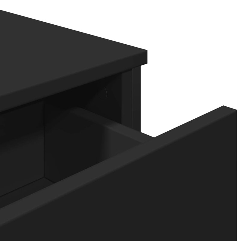 Shevani 97cm Sideboard, Black
