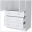Armoire Prescott, avec 2 portes, 3 tiroirs et 1 tringle-620825001