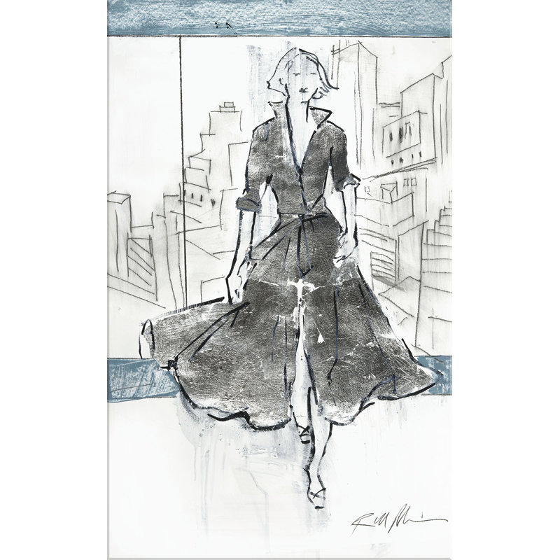 City Woman 1 Print