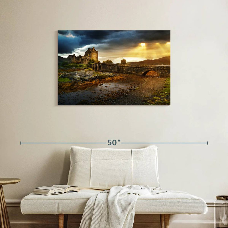 Lilie Eilean Donan Castle, H 24 po x l 36 po