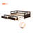 Freland Kids Daybed with Trundle with Drawers-1484171560