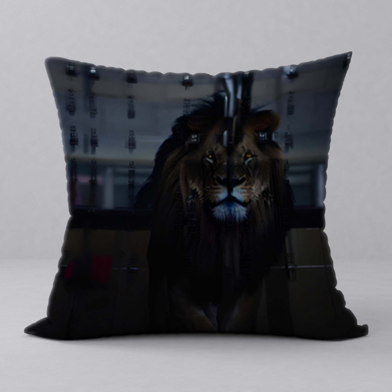 Reversible Throw Pillow