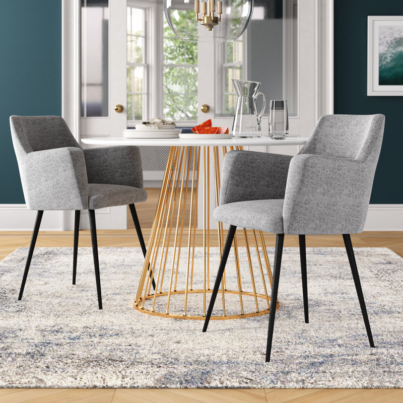 Cedeno 19.5'' H Upholstered Armchair, Gray