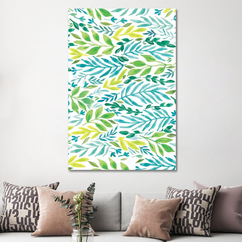 Painted Garden V by Amanda Mcgee - Wrapped Canvas Print, 152.5 cm H x 101.5 cm W
