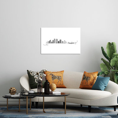 " Houston Skyline " by Kharin Hanes