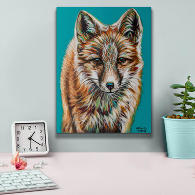 «Teal Fox» par Carolee Vitaletti