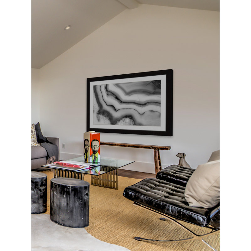 Single Picture Frame Print, 61 cm H x 91 cm W, Black