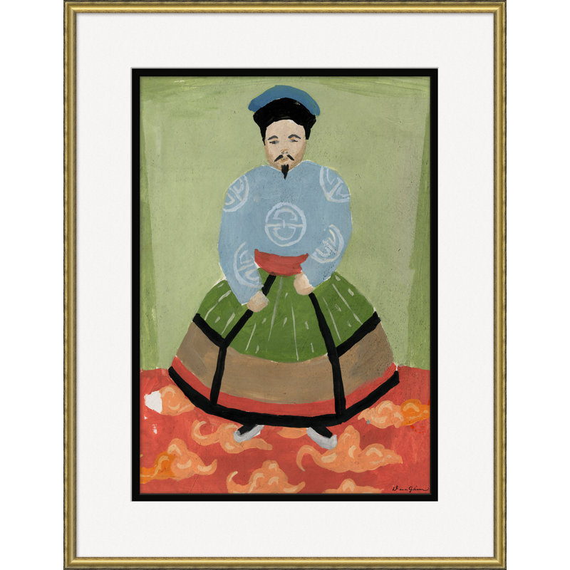 Emperor In Green Giclee Print by Dana Gibson