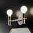 Gefferie 2-Light Polished Nickel Vanity Light-815576064