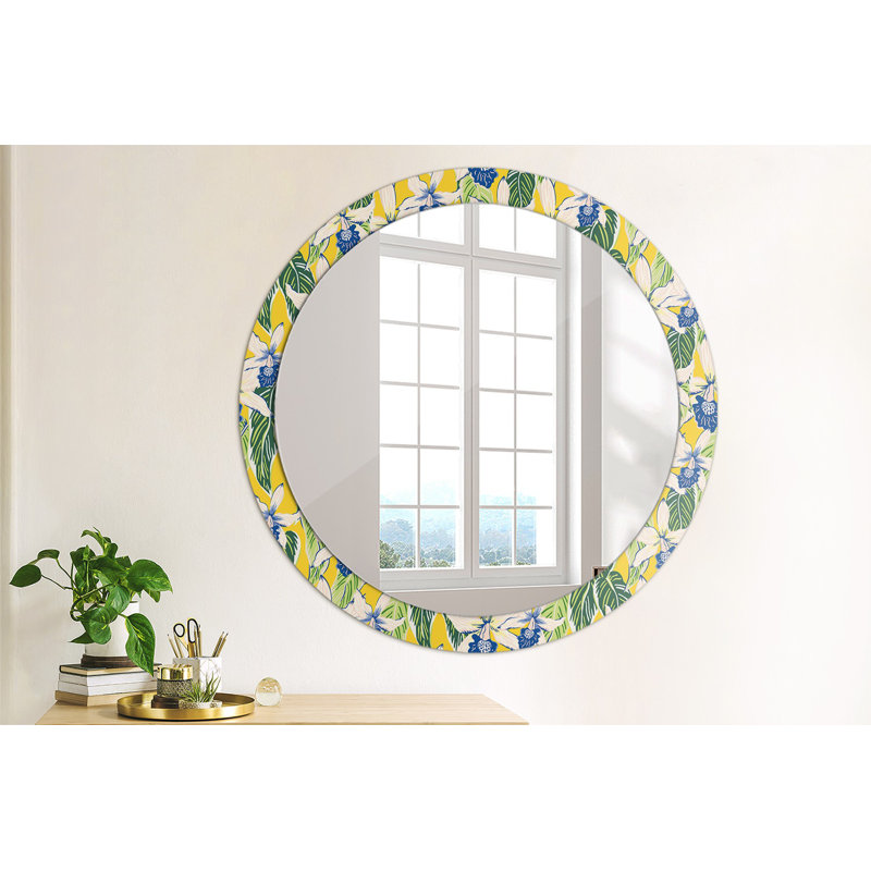 Huldar Glass Flat Wall Mirror