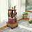 Mitthun Wheel End Table with Storage-1528168244