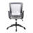 Techni Mobili Mid-Back Mesh Task Office Chair With Height Adjustable Arms