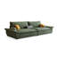 Coussin modulaire 102,36 po vert 100% polyester
