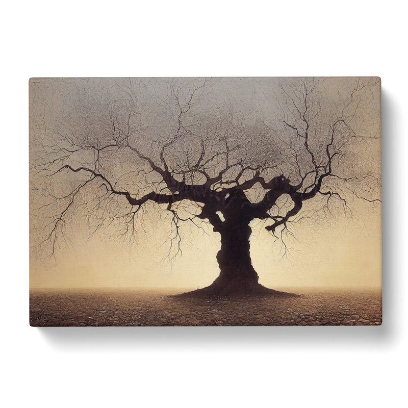Magical Tree - Wrapped Canvas Print, 35cm H x 50cm W x 3cm D